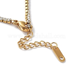 Cubic Zirconia Link Bracelet&nbsp;BJEW-F463-01G