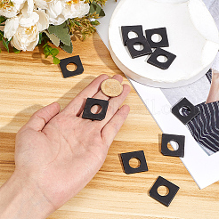 10Pcs 304 Stainless Steel Beveled Square Washers&nbsp;FIND-GF0009-49B
