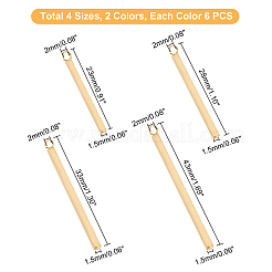 2 Colors 304 Stainless Steel Pendants&nbsp;STAS-UN0033-08