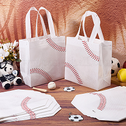 Sport Ball Theme Non-woven Fabrics Tote Bags&nbsp;ABAG-WH20006-52C