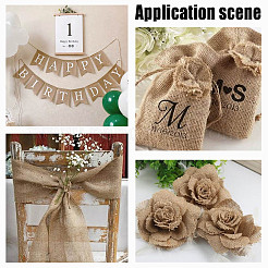 Christmas Linen Fabrics&nbsp;DIY-WH0304-565