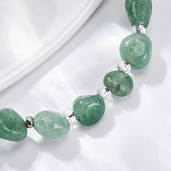 Natural Green Aventurine Beaded Bracelets for Women&nbsp;G-P563-07P-23