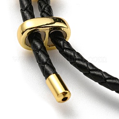 Leather Braided Cord Bracelets&nbsp;BJEW-G675-06G-16