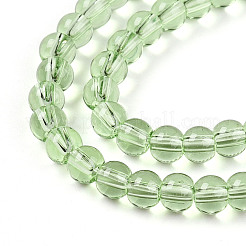 Transparent Glass Beads Strands&nbsp;GLAA-T032-T4mm-17