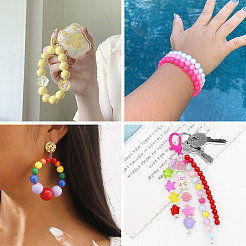 Opaque Acrylic Beads&nbsp;OACR-TAC0014-06A