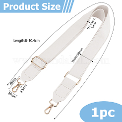 Adjustable Imitation Leather Bag Straps with Zinc Alloy Clasps&nbsp;FIND-WH0126-837B