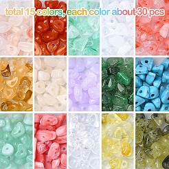 450Pcs 15 Styles Acrylic Beads&nbsp;OACR-YW0001-89