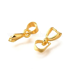 Brass Ice Pick Pinch Bails&nbsp;KK-E143-G-FF