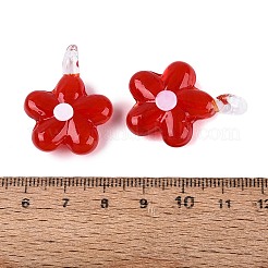 Handmade Lampwork Pendants&nbsp;LAMP-Q039-21G