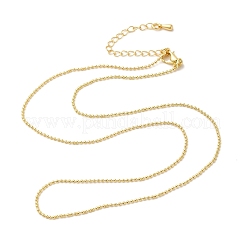 Brass Ball Chain Necklaces&nbsp;NJEW-B119-05G
