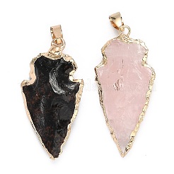 Natural Gemstone Pendants&nbsp;G-Q490-A-M