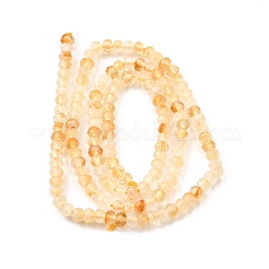 Natural Citrine(Heated) Beads Strands&nbsp;G-S387-A03-3x4mm