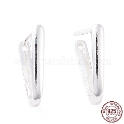 925 Sterling Silver Ice Pick Pinch Bails&nbsp;STER-D035-23S-03