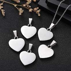Tarnish Resistant Fashionable 304 Stainless Steel Stamping Blank Tag Pendants&nbsp;STAS-J002B-01