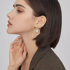 60Pcs 2 Colors Bowknot Alloy Stud Earring Findings&nbsp;FIND-BBC0005-38