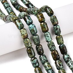 Natural African Turquoise(Jasper) Beads Strands&nbsp;G-G980-33B