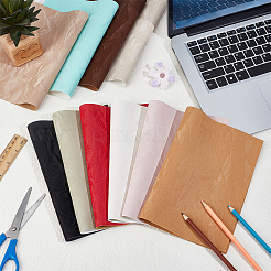 10Pcs 10 Colors PU Leather Sheet Fabric&nbsp;FIND-CL0002-30