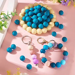 50Pcs Food Grade Eco-Friendly Silicone Beads&nbsp;SIL-TADJ0001-03H