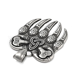 304 Stainless Steel Pendants&nbsp;STAS-V008-02AS