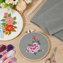 Linen Fabric&nbsp;DIY-WH0430-153A-05