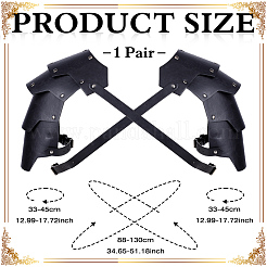 PU Leather Medieval Armor Costume Props Cosplay Accessories&nbsp;AJEW-WH0609-661