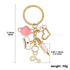 Alloy Enamel Keychain&nbsp;KEYC-YW00081-01