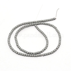Non-magnetic Synthetic Hematite Beads Strands&nbsp;LS-G-WH0018-01A