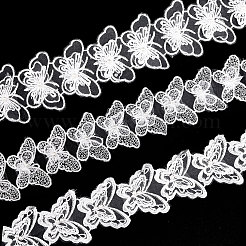 3 Yards 3 Styles Polyester Embroidery Butterfly Lace Trim&nbsp;OCOR-BC0006-47