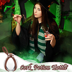 Dark Magic Cork Potion Bottle&nbsp;LS-AJEW-WH0415-80C