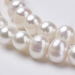 Natural Cultured Freshwater Pearl Beads Strands&nbsp;PEAR-D187-08