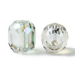 114Pcs Transparent Electroplate Glass Beads&nbsp;GLAA-K064-09A