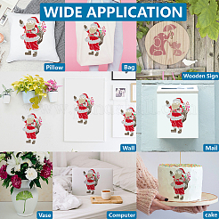 1Pc Christmas PET Hollow Out Drawing Painting Stencils&nbsp;DIY-MA0006-13