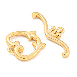 Brass Toggle Clasps&nbsp;KK-A223-23G