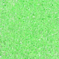 8/0 Inside Colours Transparent Glass Seed Beads&nbsp;SEED-T007-06D