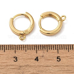 Brass Earring Findings&nbsp;KK-O100-02B-G