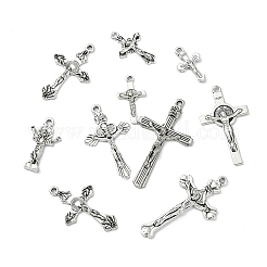 100Pcs 10 Styles Tibetan Style Alloy Pendants&nbsp;FIND-CJ0005-03