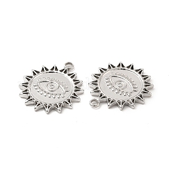 Tarnish Resistant 304 Stainless Steel Pendant Rhinestone Settings&nbsp;LS-STAS-B032-35P