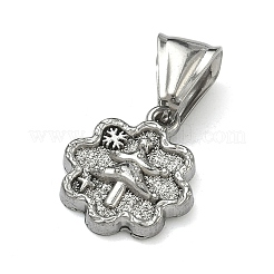 Christmas 304 Stainless Steel Pendants&nbsp;STAS-D225-07P