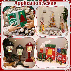 4Pcs Christmas Theme Acrylic Quilting Templates&nbsp;DIY-BC0015-86A