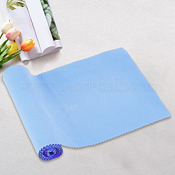 Microfiber Dustproof Cover for Piano Keyboard&nbsp;AJEW-GF0013-72B