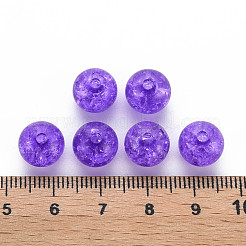 Transparent Crackle Acrylic Beads&nbsp;MACR-S373-66C-N21
