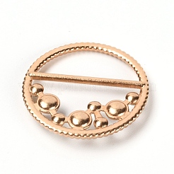 Alloy Resin Imitation Pearl Buckles&nbsp;JEWB-WH0014-07E