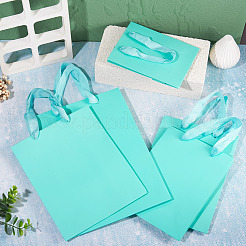 10Pcs 5 Sizes Kraft Paper Gift Shopping Bags Set&nbsp;ABAG-TA0002-23C