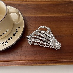 Alloy Hair Clips&nbsp;SKUL-PW0004-01