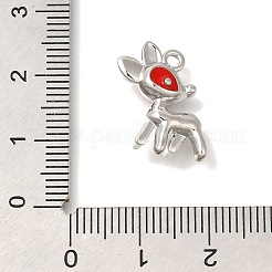 Christmas Theme Alloy Enamel Pendants&nbsp;ENAM-B025-01A-01P