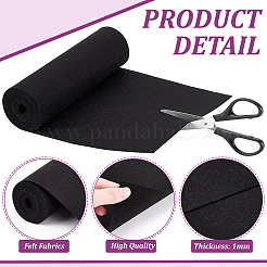 Rectangle Non Woven Felt Fabric&nbsp;DIY-WH0504-357A-01