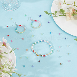3640Pcs 28 Colors Transparent Acrylic Beads&nbsp;OACR-PH0004-62