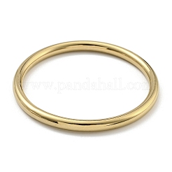 3Pcs 3 Colors PVD Vacuum Plating 202 Stainless Steel Plain Ring Bangle Sets&nbsp;BJEW-M317-15