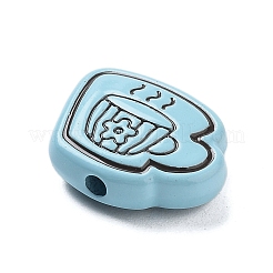 Spray Painted Alloy Beads&nbsp;LS-FIND-C064-01B
