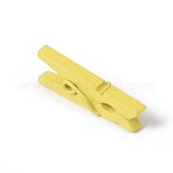 Natural Wooden Craft Pegs Clips&nbsp;WOOD-E010-02D